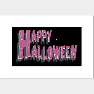 Happy Halloween Posters and Art